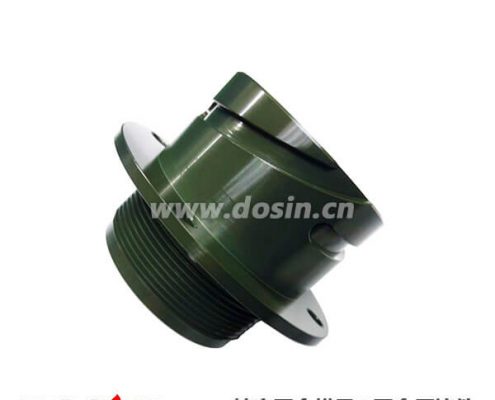 铝合金方盘壳体深绿色毗连器压铸件