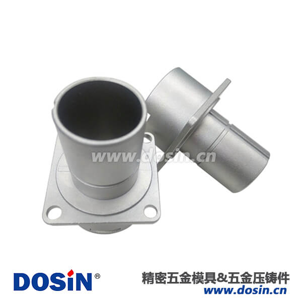 圆形毗连器方板法兰铝合金壳压铸体