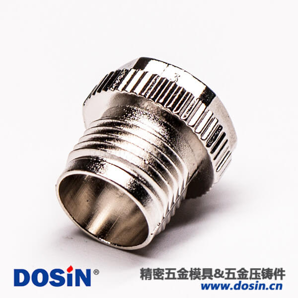 圆形外壳M系列螺套锌合金压铸件