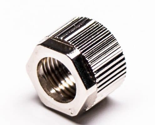 细密压铸螺套锌合金圆形外壳