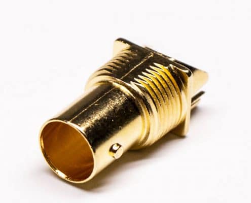 BNC毗连器外壳母头锌合金镀金